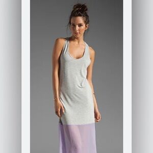 REVOLVE Blue Life Yin-Yang Dress in Heather and Lavender Silk Bottom Size XS